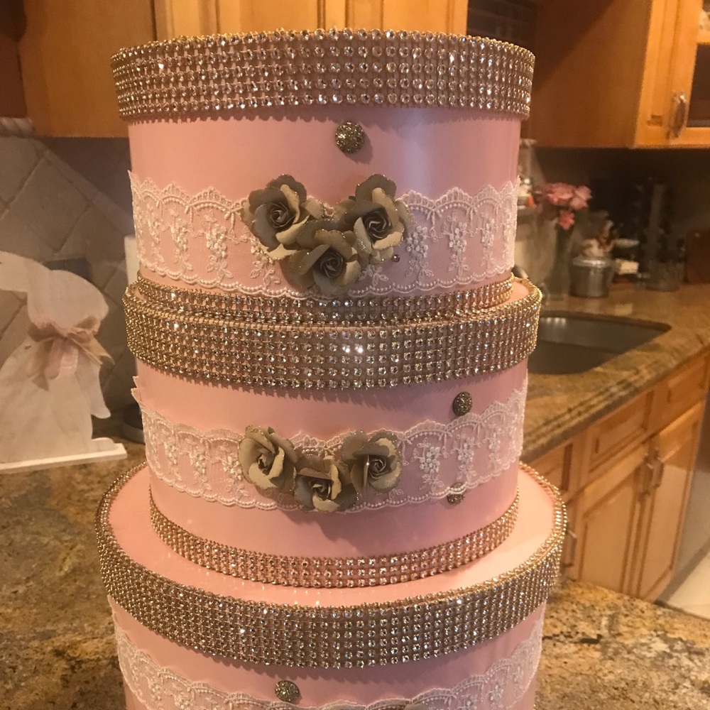 Money Box or Card Holder Wedding or Quinceanera